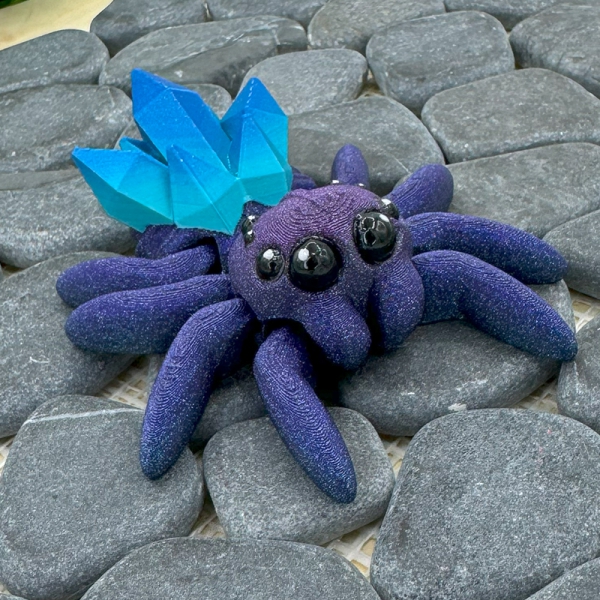 Kristallspinne – Galaxy Saphir